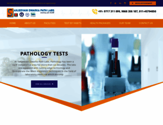 sanjeevanipathlabs.com screenshot