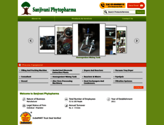sanjivaniphytopharma.com screenshot