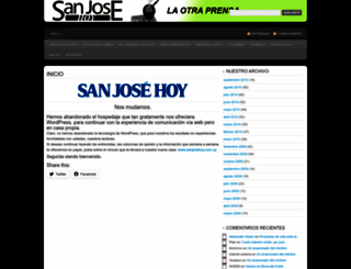 sanjosehoy.wordpress.com screenshot