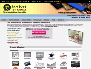 sanjoseoncanvas.com screenshot