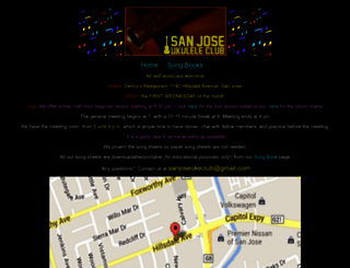 sanjoseukeclub.org screenshot
