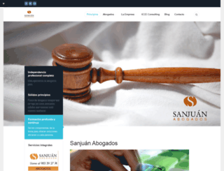 sanjuanabogados.com screenshot