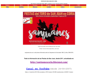 sanjuanescoria.com screenshot