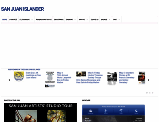sanjuanislander.com screenshot
