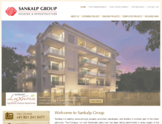 sankalpgroup.com screenshot
