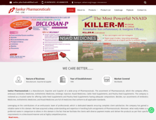 sankurpharma.com screenshot