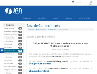 sanmail.com.br screenshot