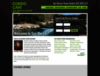sanmarcostxcondos.com screenshot