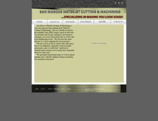 sanmarcoswaterjet.com screenshot
