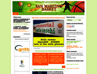 sanmartinobasket.com screenshot