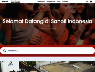 sanofi.co.id screenshot