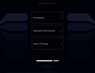 sanopower.com screenshot