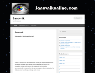 sanovnikonline.com screenshot