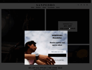 sanpedrowatches.com screenshot