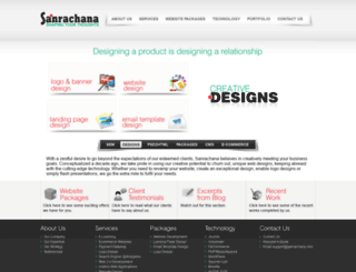 sanrachana.com screenshot