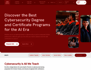 sans.edu screenshot