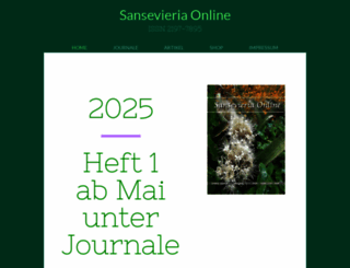 sansevieria-online.de screenshot
