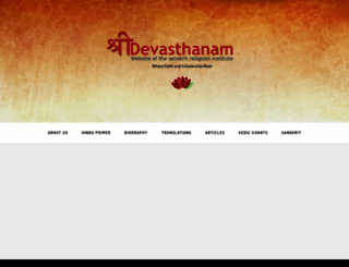 sanskrit.org screenshot