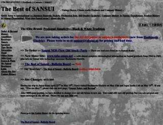 sansui.us screenshot