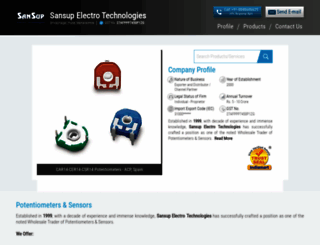sansuptechnologies.in screenshot