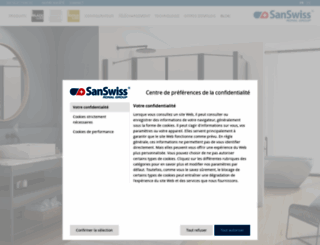 sanswiss.fr screenshot