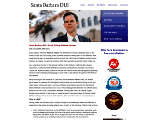 santa-barbara-dui.com screenshot