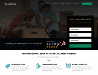 santa-clarita-movers.com screenshot