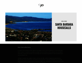 santabarbarahousecalls.com screenshot