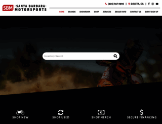santabarbaramotorsports.com screenshot