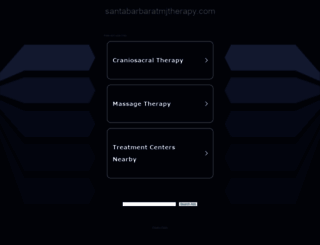 santabarbaratmjtherapy.com screenshot