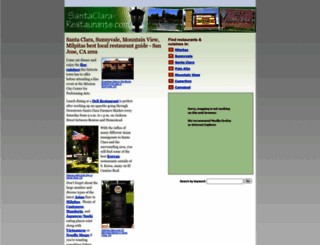 santaclara-restaurants.com screenshot