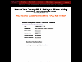 santaclaracountymls.org screenshot