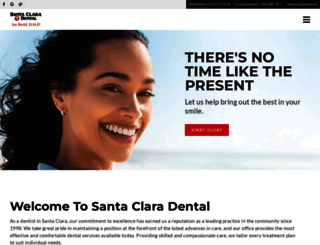 santaclarautdental.com screenshot