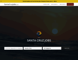 santacruzjobs.com screenshot