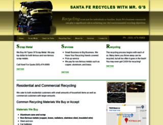 santaferecycles.com screenshot