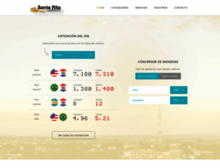 santaritacambios.com.py screenshot