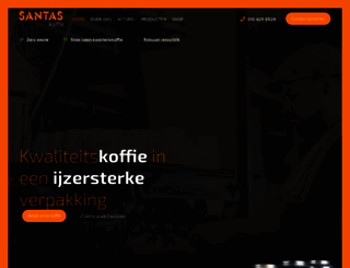 santaskoffie.nl screenshot