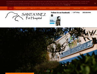 santaynezpethospital.com screenshot
