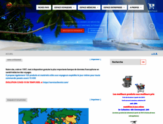 sante-voyages.com screenshot