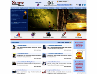 santecindia.com screenshot