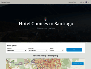 santiago-chile-hotels.net screenshot
