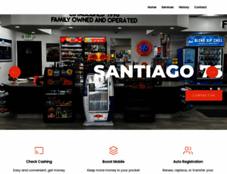 santiagofoodmart.com screenshot