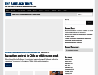 santiagotimes.cl screenshot