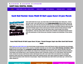 santibalirental.com screenshot