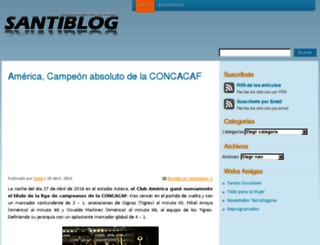 santiblog.com screenshot