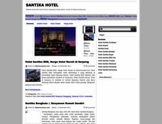 santikahotel-review.blogspot.com screenshot