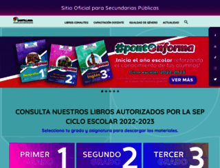 santillanacontigo.com.mx screenshot