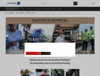 santino-kleding.nl screenshot