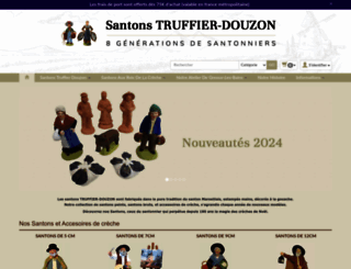 santons-truffier.fr screenshot