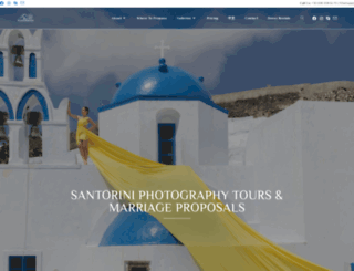 santorini-photographer.com screenshot